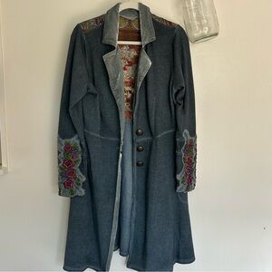 Bindya Aratta Silent Journey Lookalike duster coat